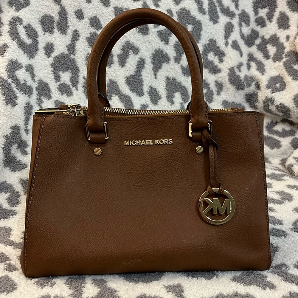 Brown Micheal Kors purse